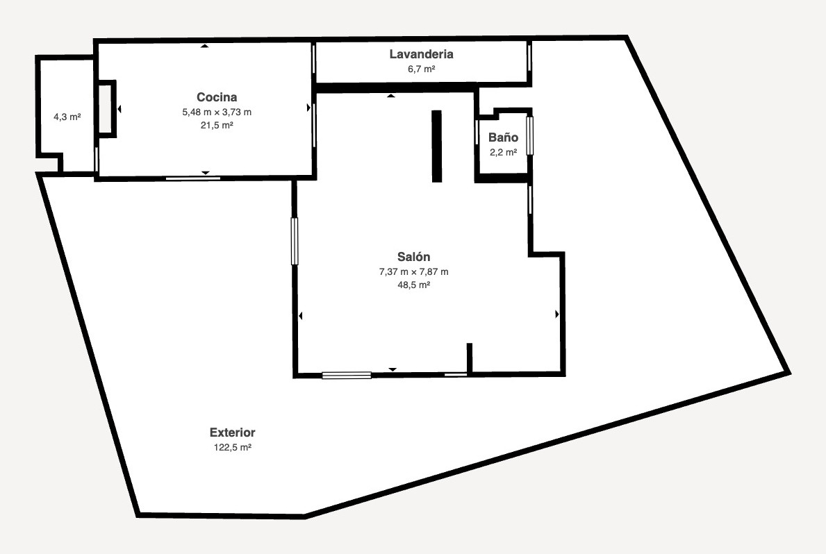 Casa Azul — Villa with Pool and Roof Terrace — Ground floor